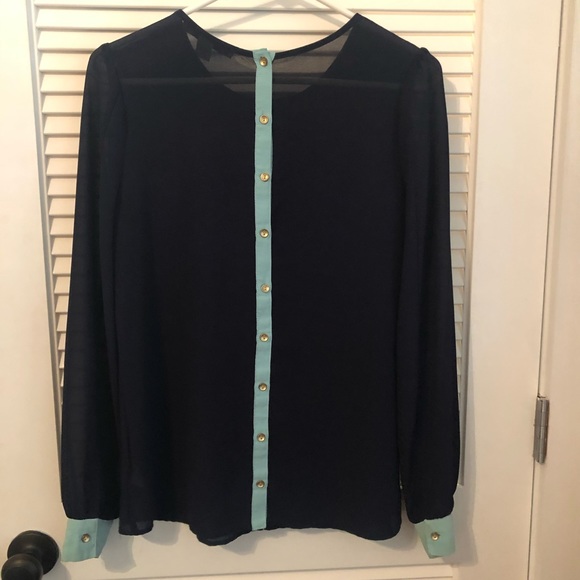 Blue blouse - Picture 2 of 2